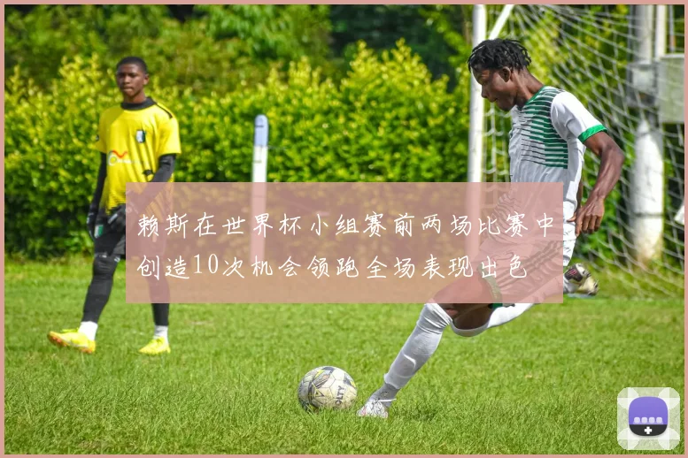 赖斯在世界杯小组赛前两场比赛中创造10次机会领跑全场表现出色